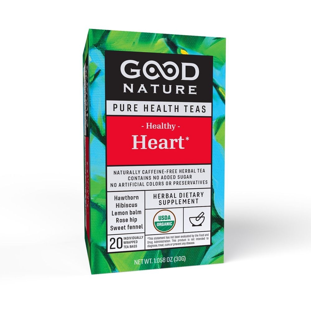 Good Nature Heart Healthy Tea, 20 tea bags -- 6 per case