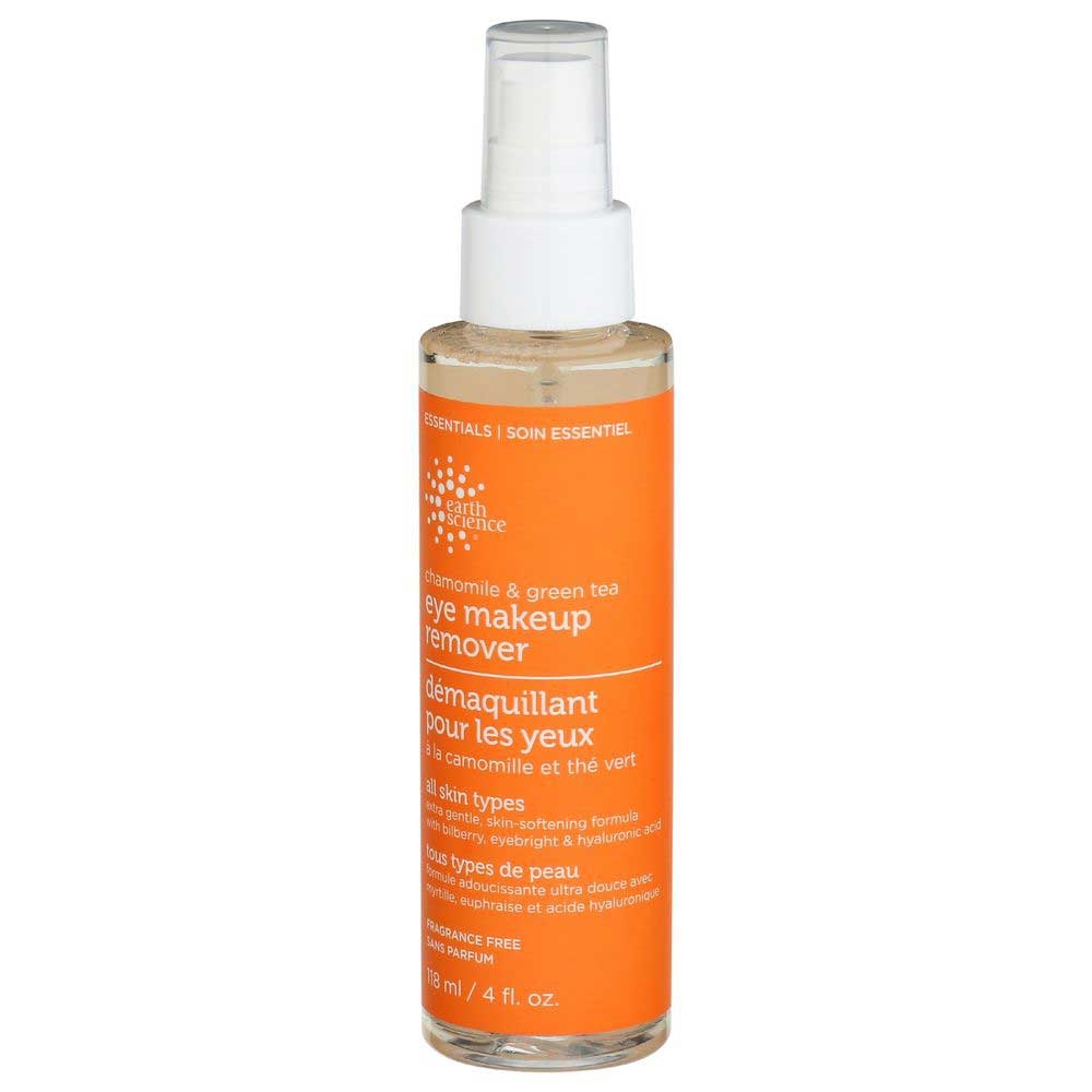 Earth Science Chamomile and Green Tea Eye Makeup Remover, 4 Fluid Ounce