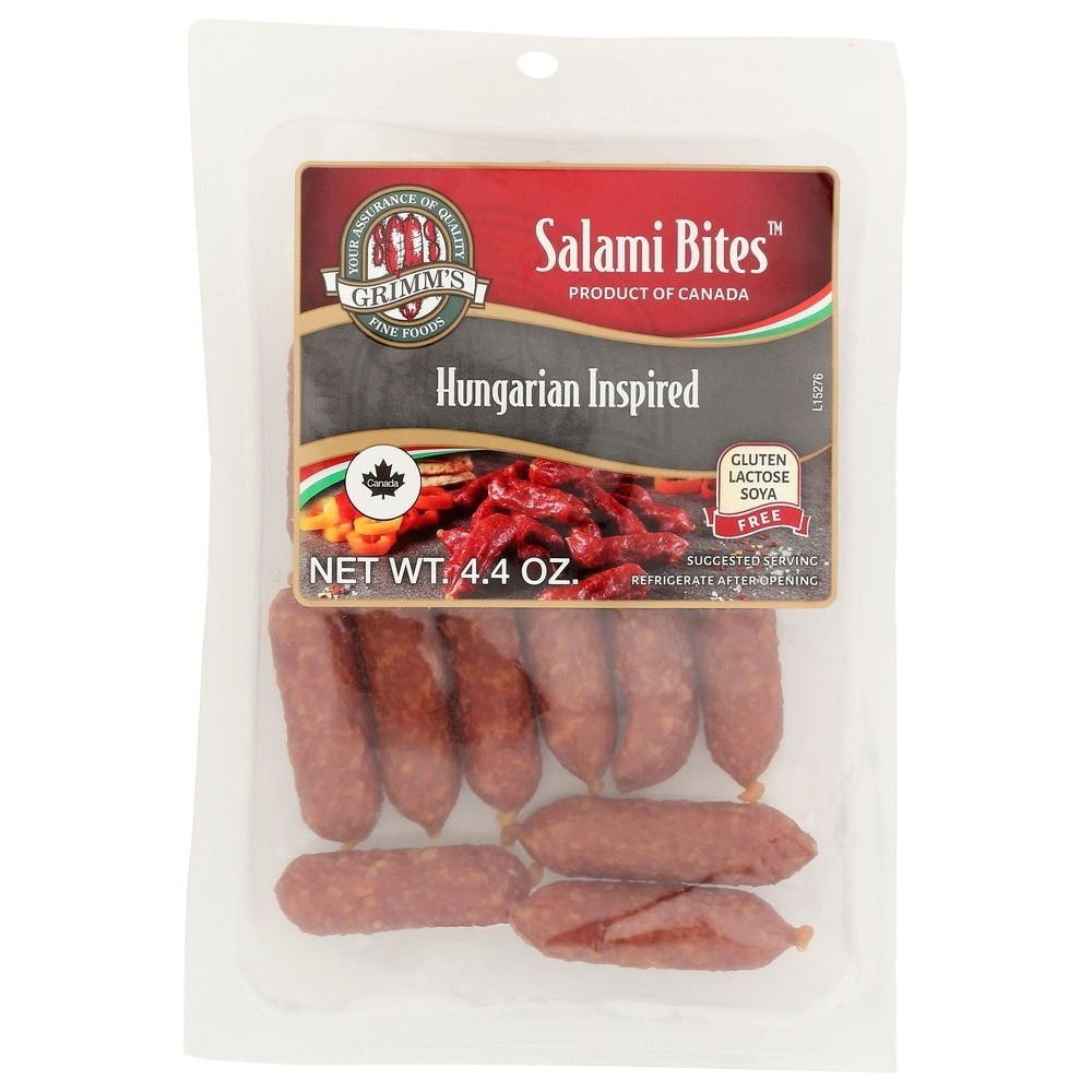 Grimms Hungarian Inspired Salami Bites, 4.4 Ounce -- 18 per case