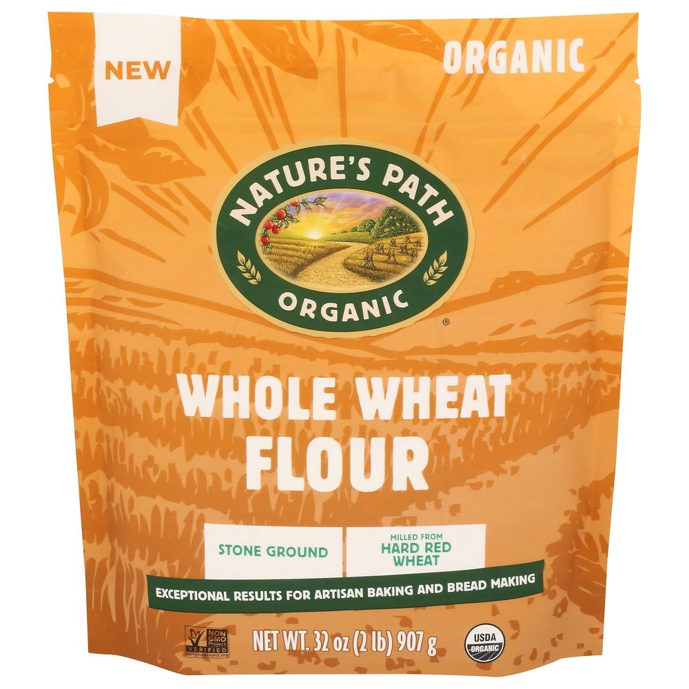 Natures Path Organic Whole Wheat Flour, 32 Ounce -- 4 per case