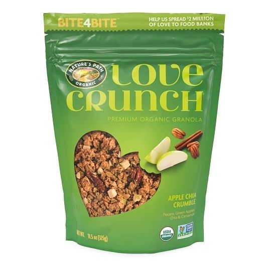 Natures Path Love Crunch Apple Crumble Granola, 11.5 Ounce -- 6 per case.