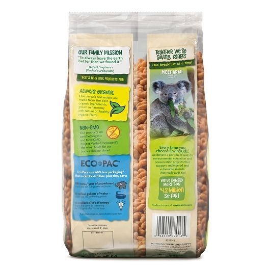 Natures Path Envirokidz Koala Crisp Cereal, 26.5 Ounce -- 6 per case.