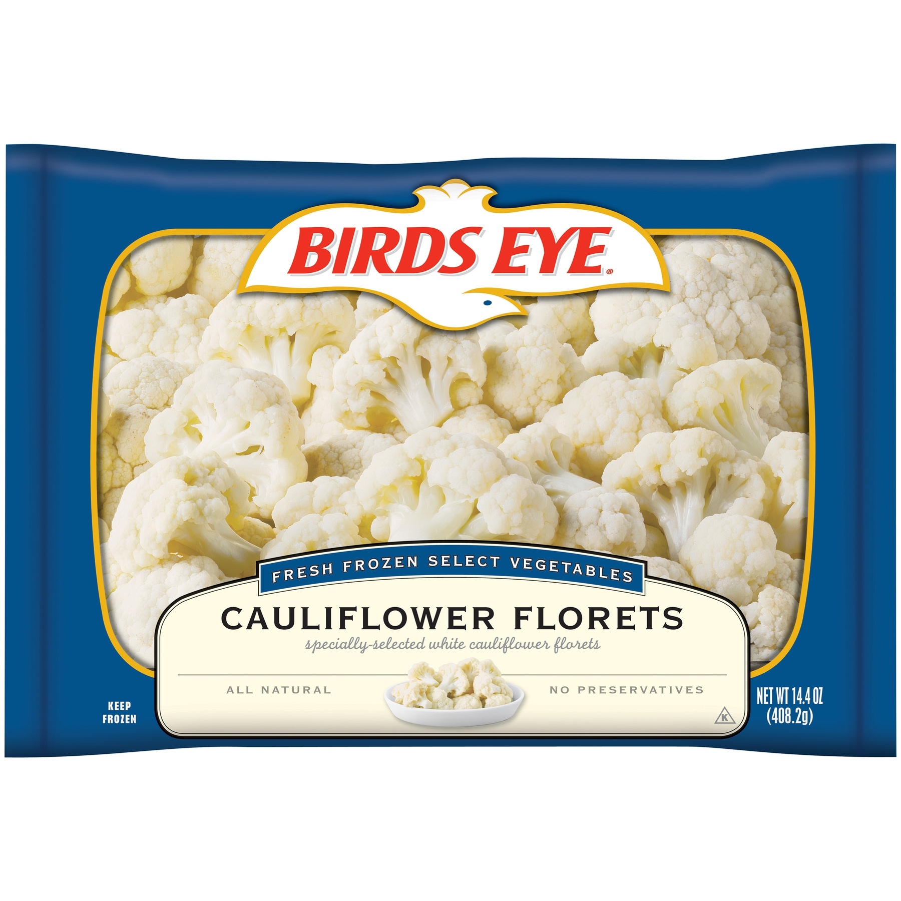Birds Eye Cauliflower Florets, 14.4 Ounce -- 12 Per Case