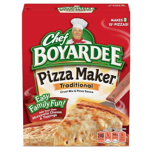 Chef Boyardee Traditional Pizza Kit, 31.85 Ounce -- 6 per case