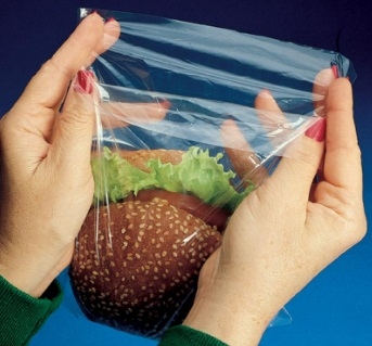 Elkay Plastics High Density Polyethylene Flip Top Clear Sandwich Bag , 6.75 x 6.5 inch -- 2000 per case