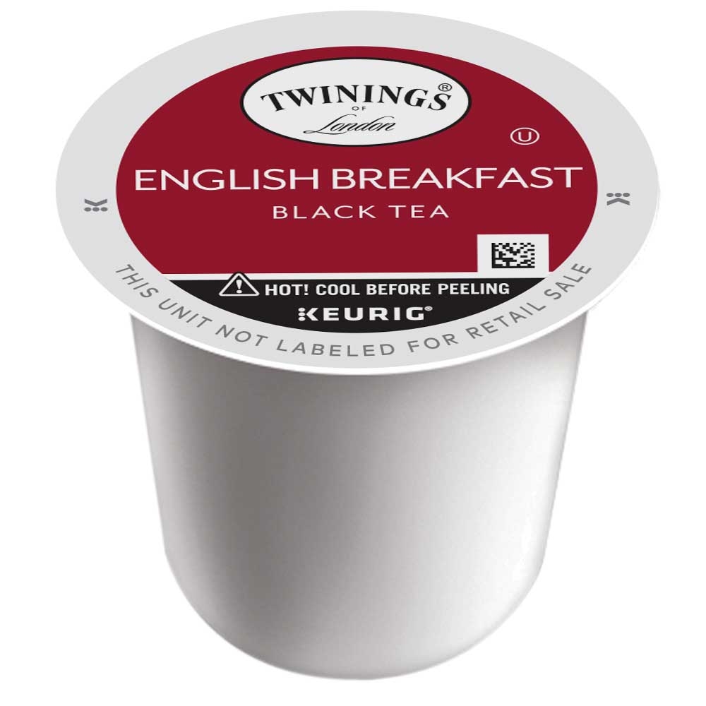 Twinings English Breakfast Black Tea K Cup Pods, 12 count per pack -- 6 per case