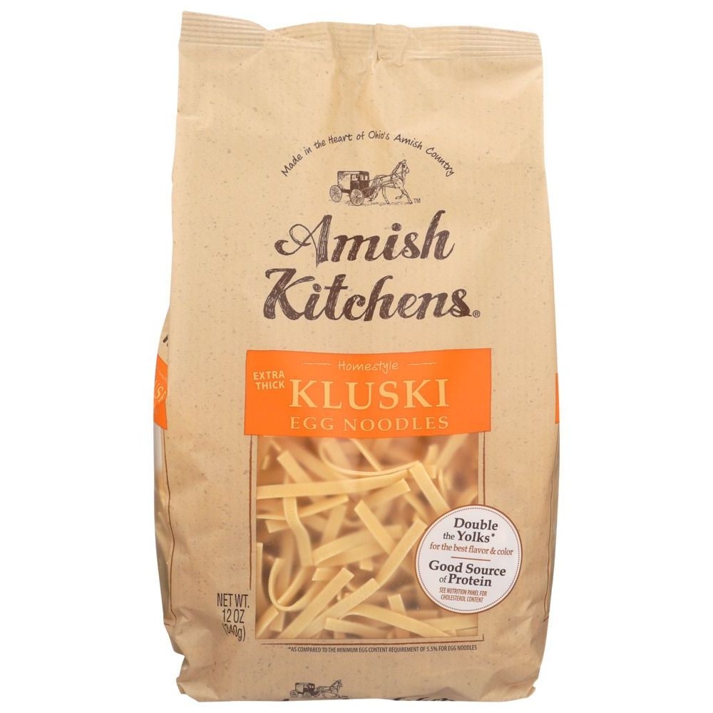 Amish Kitchens Kluski Egg Noodles, 12 Ounce -- 12 per case