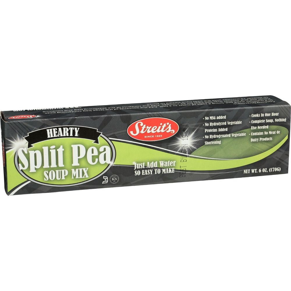 Streits Split Pea Soup Mix, 6 Ounce -- 12 per case