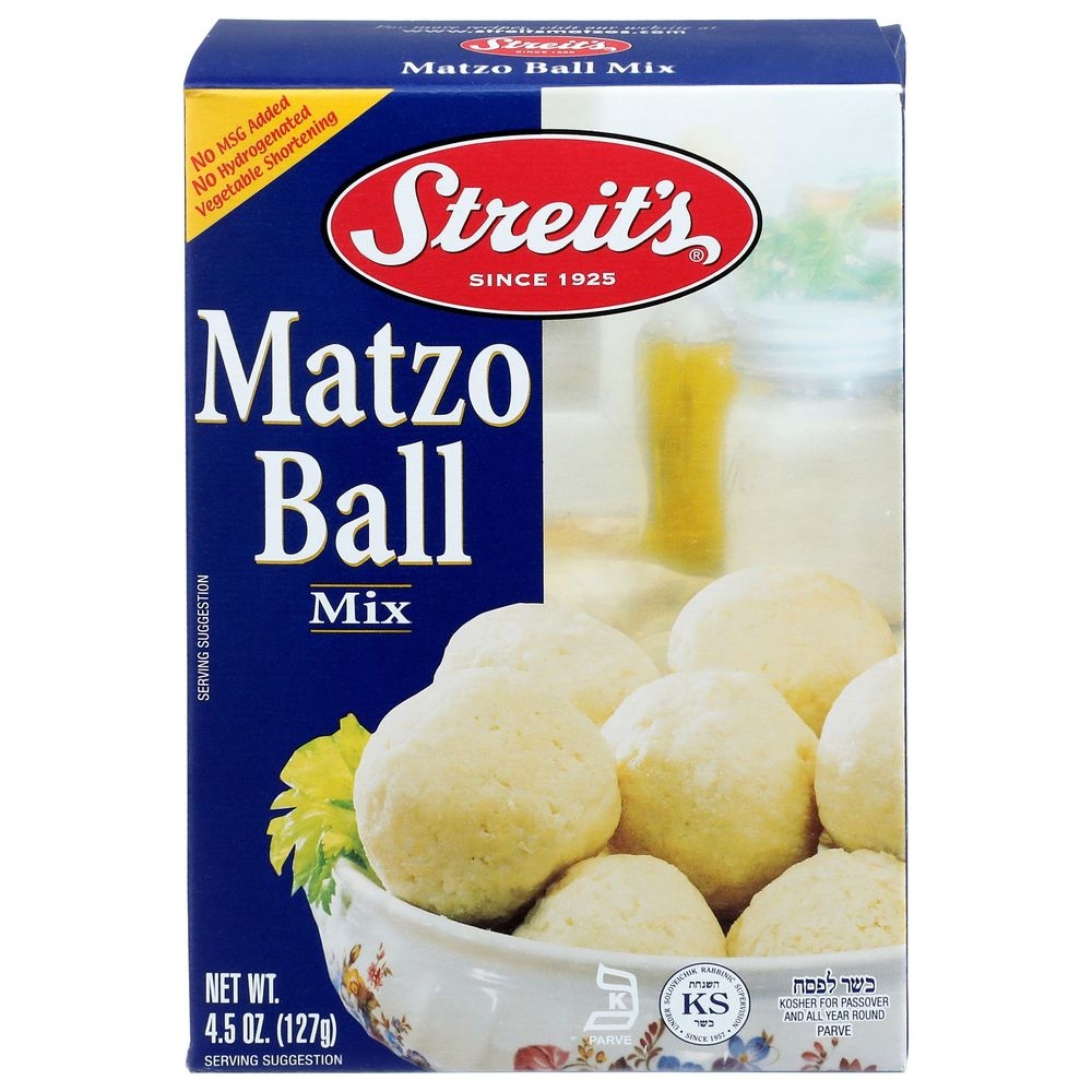 Streits Matzo Ball Mix, 4.5 Ounce -- 12 per case