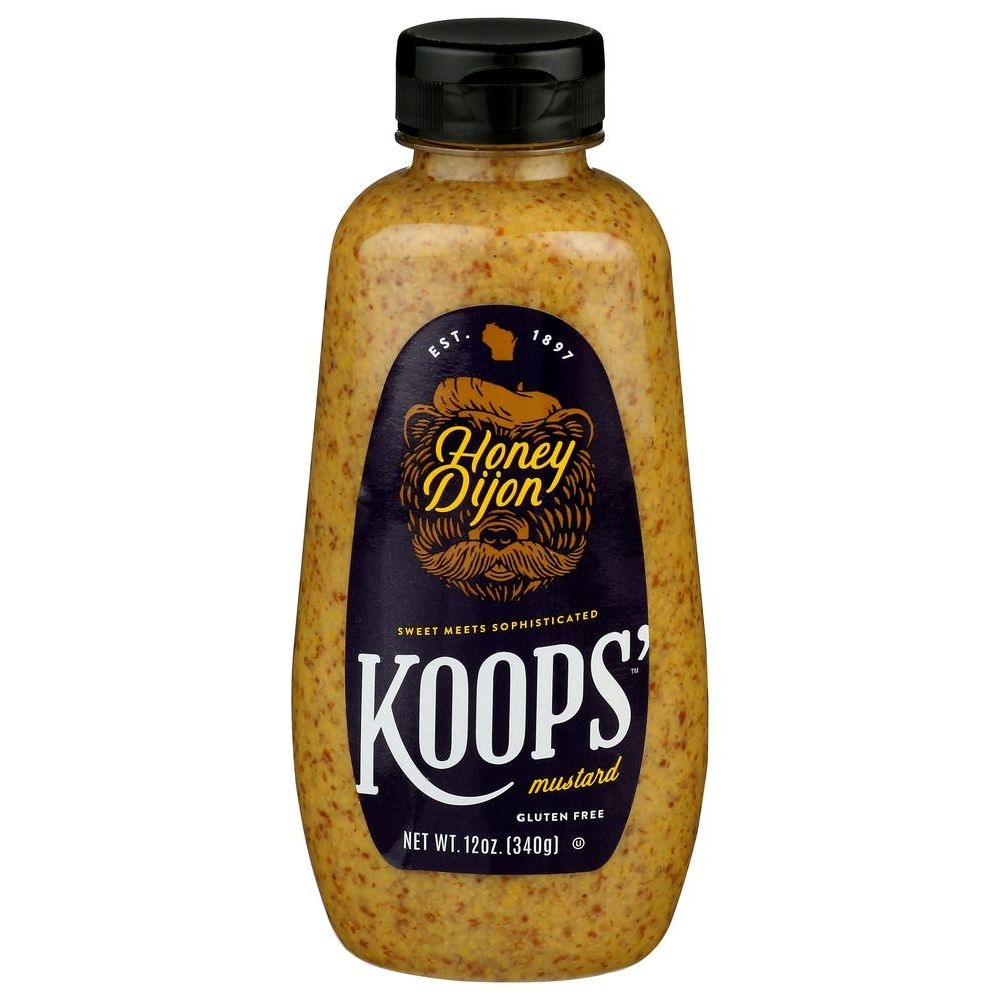 Koops Honey Dijon Mustard, 12 Ounce -- 12 per case