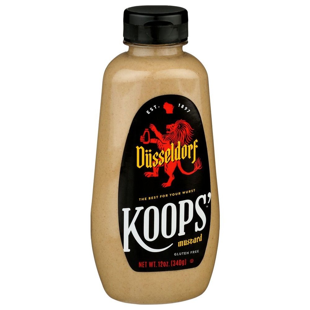 Koops Dusseldorf Mustard, 12 Ounce -- 12 per case