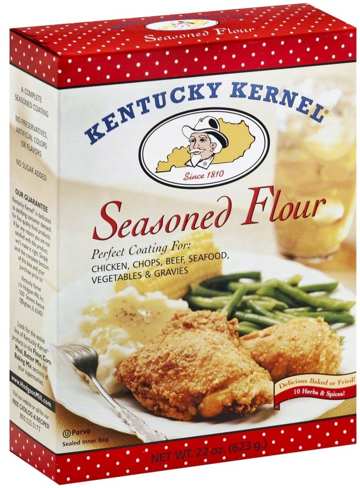 Kentucky Kernel Seasoned Flour, 22 Ounce -- 6 per case