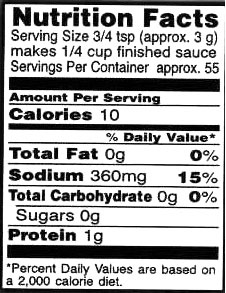 Johnnys Au Jus Powder, 6 Ounce -- 6 per case