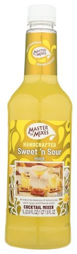 Master Of Mixes Sweet N Sour Mix, 33.8 Ounce -- 6 per case