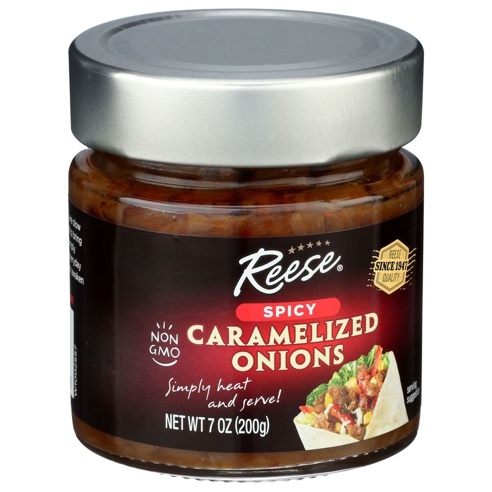 Reese Spicy Caramelized Onions, 7 Ounce -- 6 per case