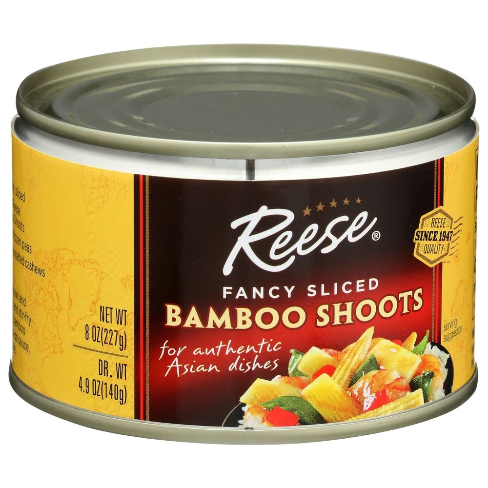Reese Fancy Sliced Bamboo Shoots, 8 Ounce -- 12 per case