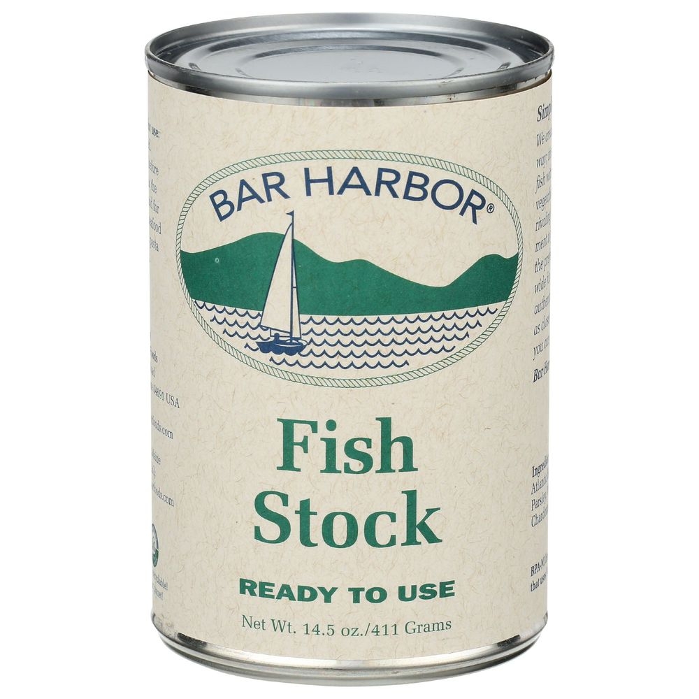 Bar Harbor Fish Stock, 14.5 Ounce -- 6 per case