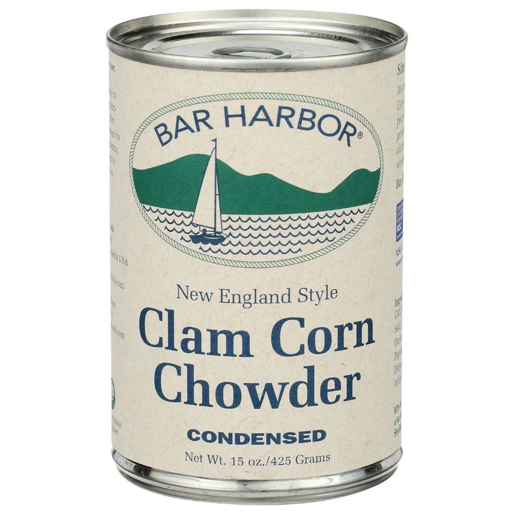 Bar Harbor Clam Corn Chowder Condensed Soup, 15 Ounce -- 6 per case