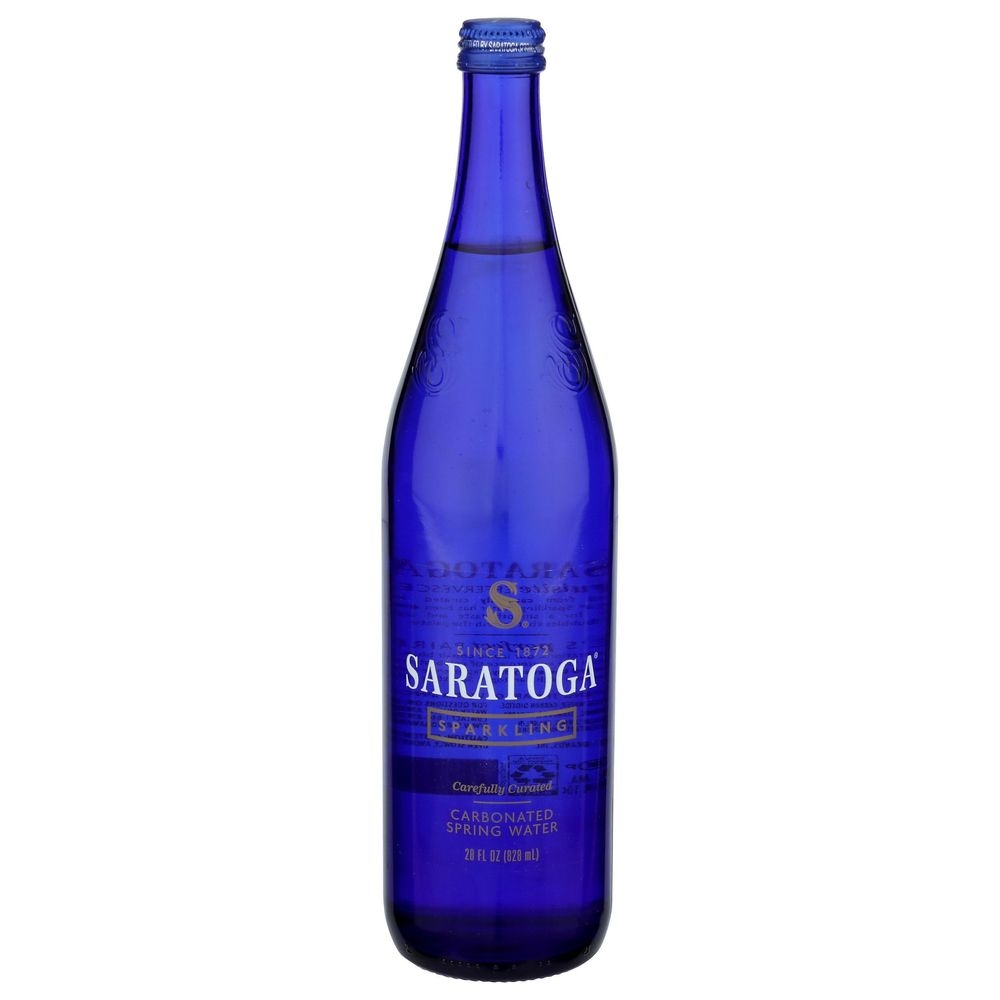 Saratoga Sparkling Spring Water, 28 Fluid Ounce -- 12 per case