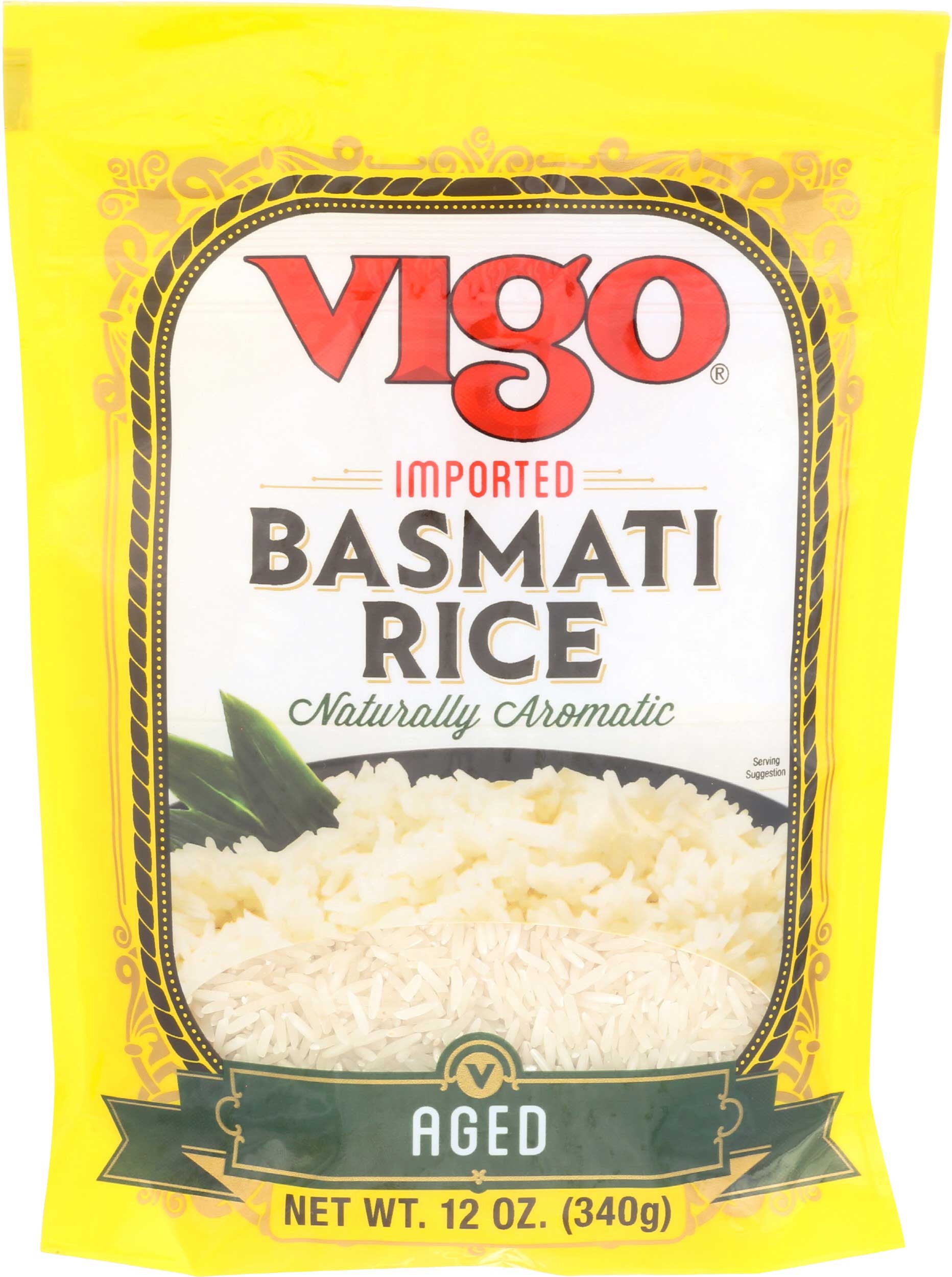 Vigo Basmati Rice, 12 Ounce -- 6 per case