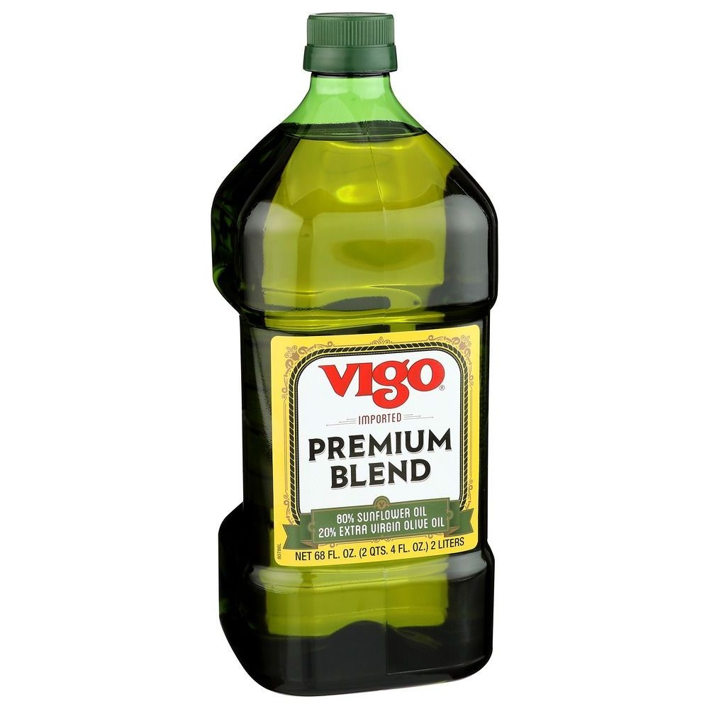 Vigo Premium Blend Sunflower And Extra Virgin Olive Oil, 68 Fluid Ounce -- 6 Per Case