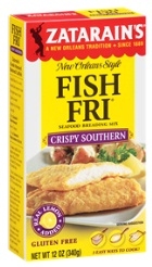 Zatarains Fish Fri Crispy Southern Seafood Breading Mix, 12 Ounce -- 8 per case