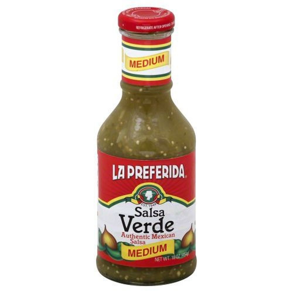 La Preferida Medium Salsa Verde, 16.4 Ounce -- 12 per case