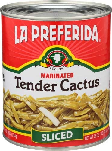 La Preferida Nopalitos Tender Cactus, 28 Ounce -- 12 per case
