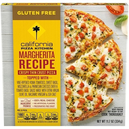 California Pizza Kitchen Gluten Free Margarita Pizza, 11.8 Ounce -- 12 per case.
