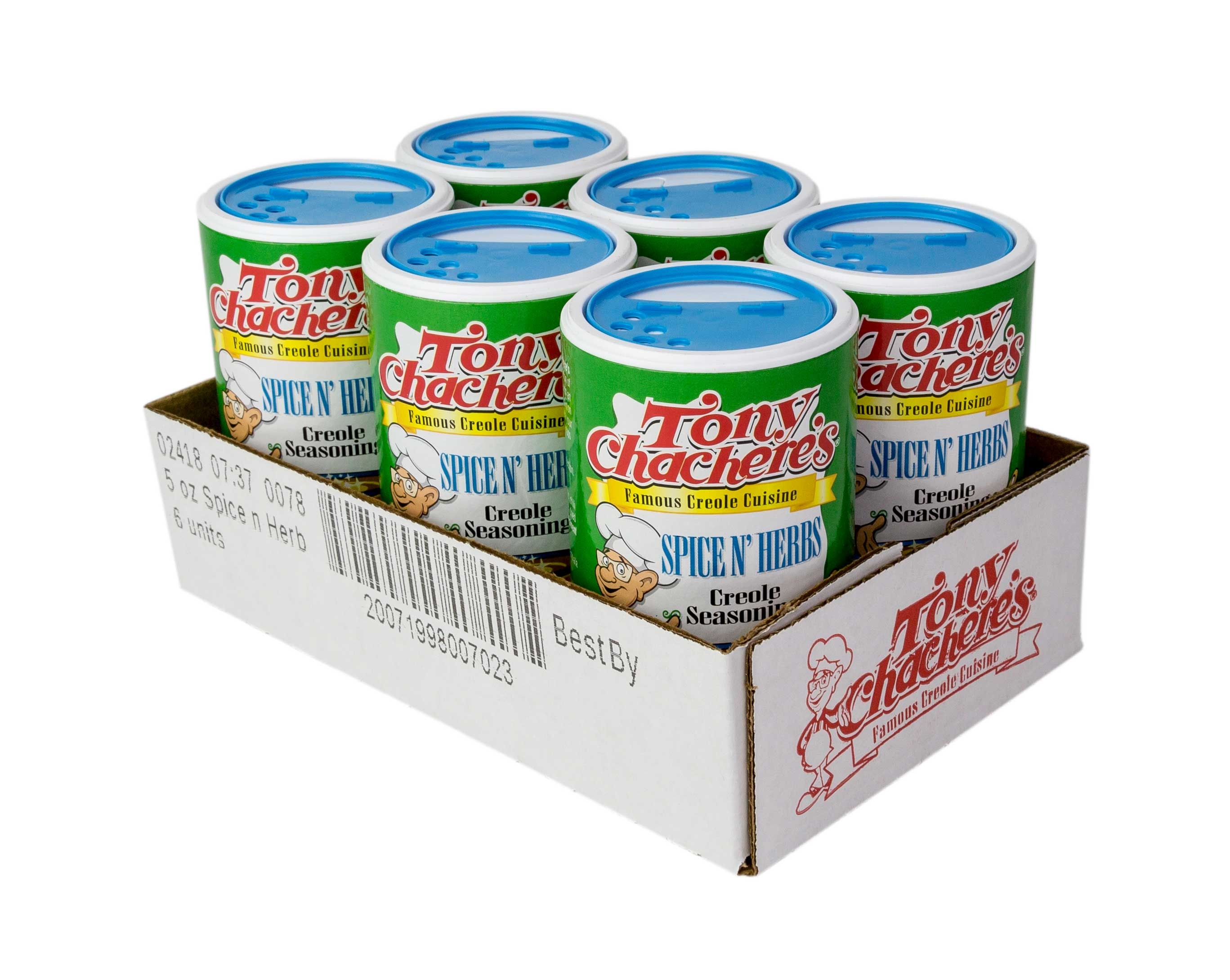 Tony Chacheres Herb and Spice Seasoning, 5 Ounce -- 6 per case