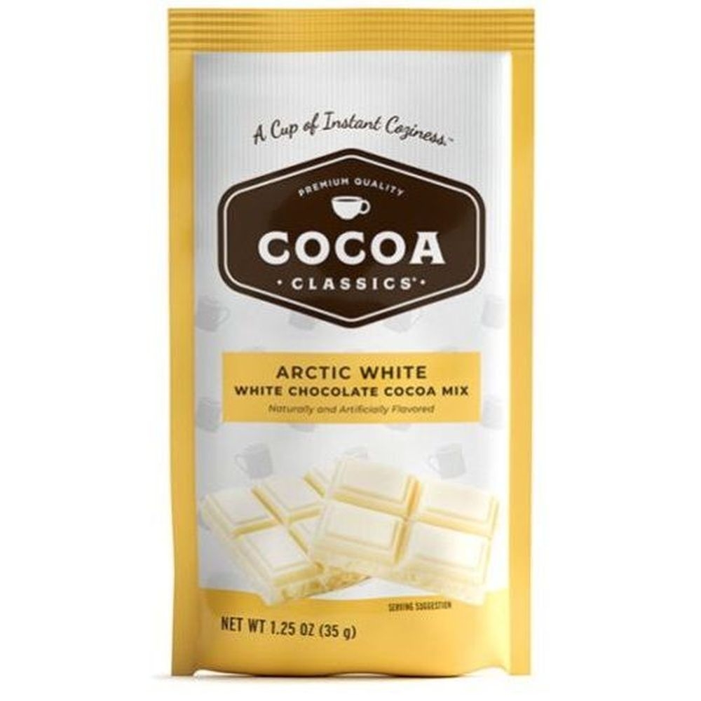 Cocoa Classics Arctic White Chocolate Cocoa Mix, 1.25 Ounce -- 12 per case