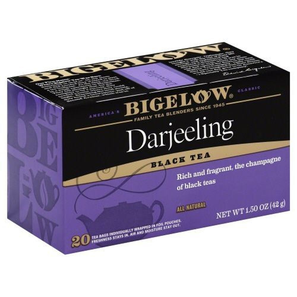 Bigelow Darjeeling Black Tea Bag, 1.18 Ounce -- 6 Per Case