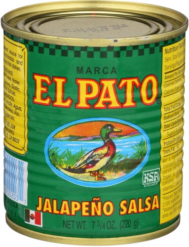 El Pato Jalapeno Salsa, 7.75 Ounce -- 24 per case