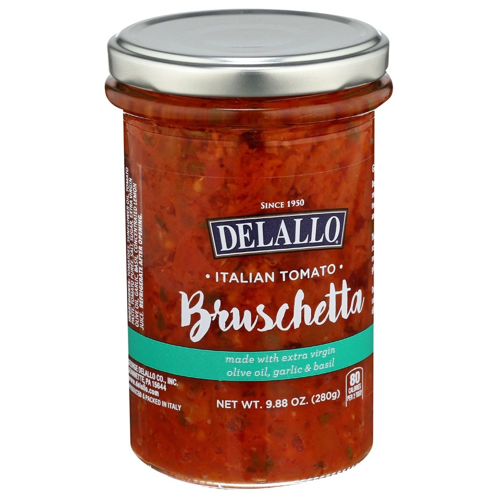 Delallo Italian Tomato Bruschetta, 9.88 Ounce -- 6 per case