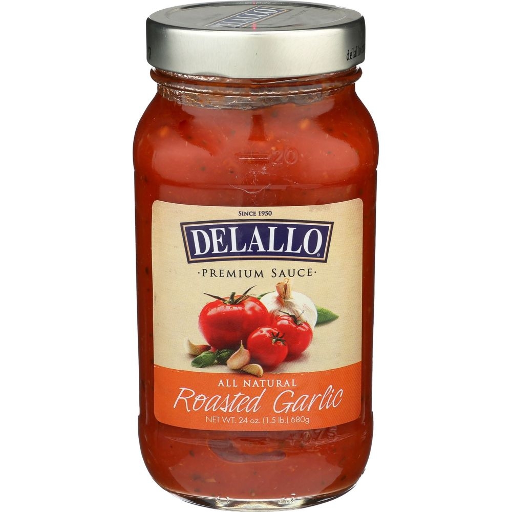 Delallo Roasted Garlic Sauce, 24 Ounce -- 12 per case