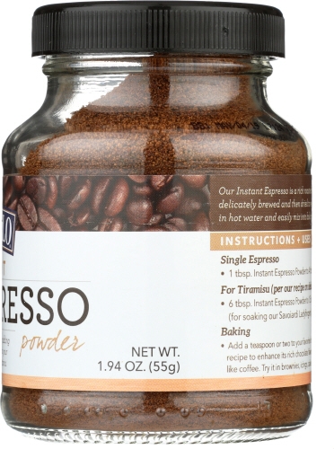 Delallo Espresso Baking Powder, 1.94 Ounce -- 6 per case