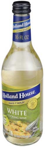 Holland House White Cooking Wine, 16 Ounce -- 6 per case