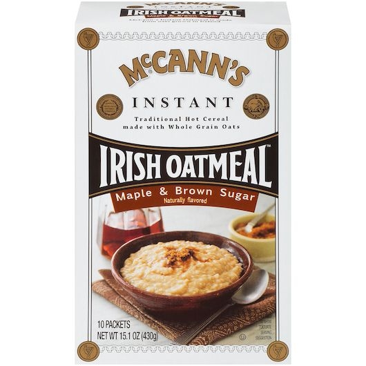 Mccanns Maple and Brown Sugar Instant Oatmeal, 15.2 Ounce -- 12 per case.