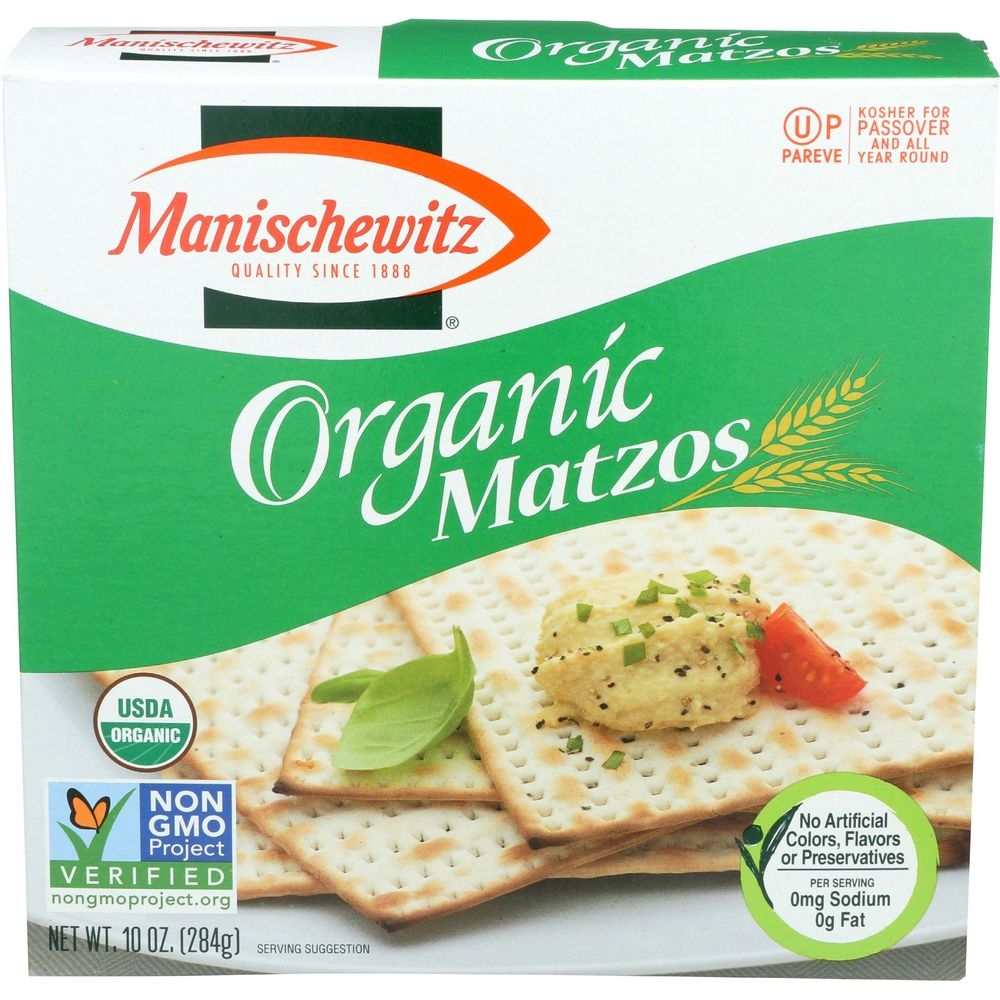 Manischewitz Organic Matzo, 10 Ounce -- 12 per case