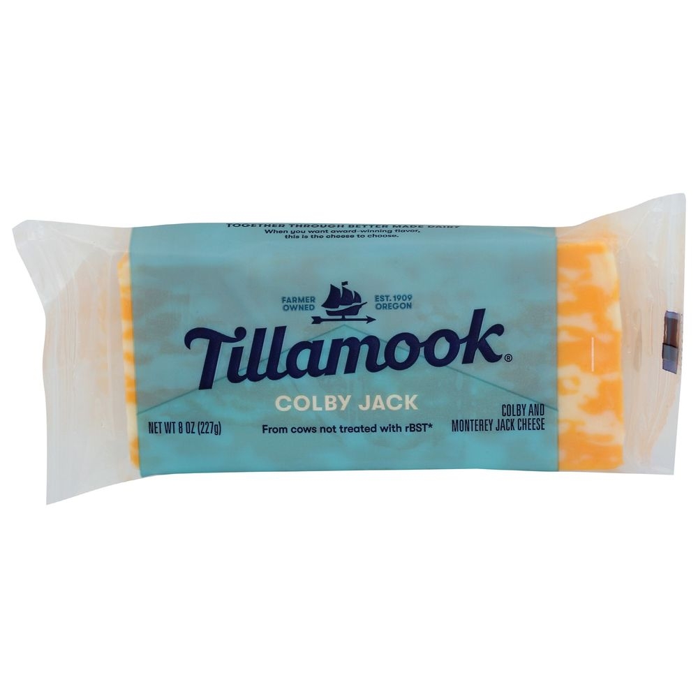 Tillamook Colby Jack Cheese, 8 Ounce -- 12 per case