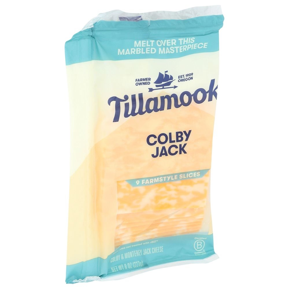 Tillamook Farmstyle Colby Jack Cheese, 8 Ounce -- 12 per case
