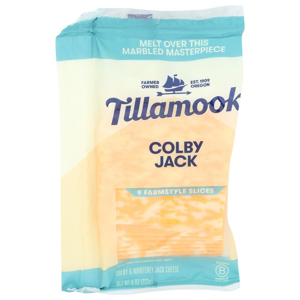 Tillamook Farmstyle Colby Jack Cheese, 8 Ounce -- 12 per case