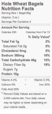 Bagels Forever Hole Wheat Bagel, 11.5 Ounce -- 12 per case