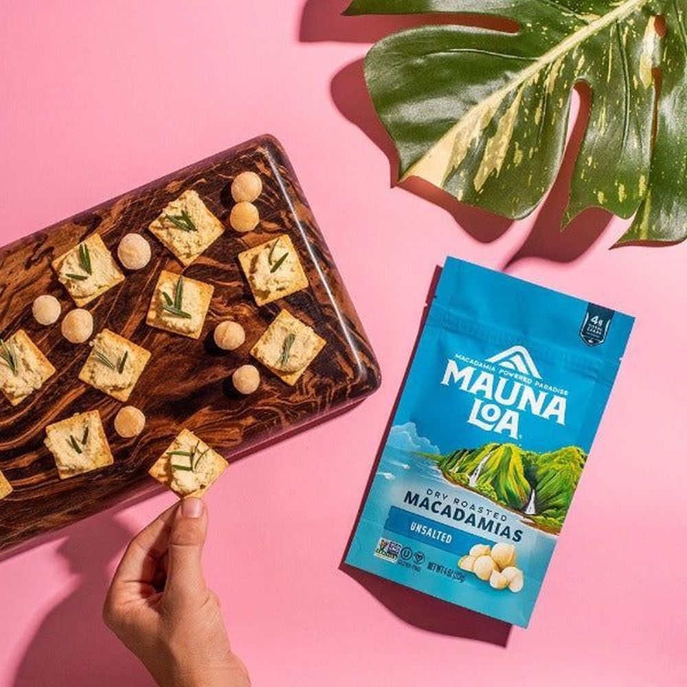 Mauna Loa Unsalted Dry Roasted Macadamias, 4 Ounce -- 6 per case