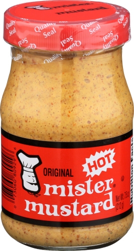 Mister Original Hot Mustard, 7.5 Ounce -- 6 per case