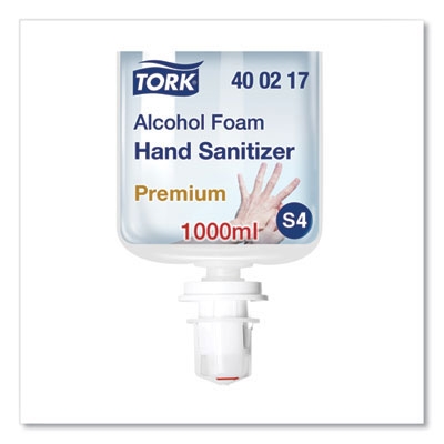 Tork Unscented Premium Alcohol Foam Hand Sanitizer, 1 Liter Bottle -- 6 per case