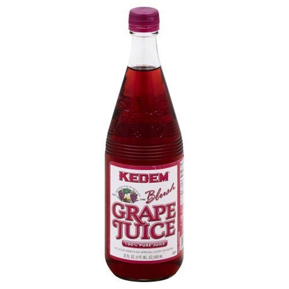 Kedem Blush Grape Juice, 22 Fluid Ounce -- 12 per case