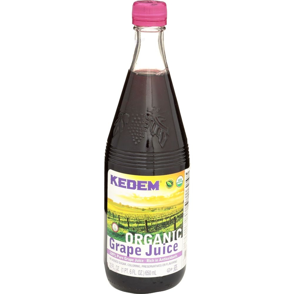 Kedem Organic Grape Juice, 22 Fluid Ounce -- 12 per case