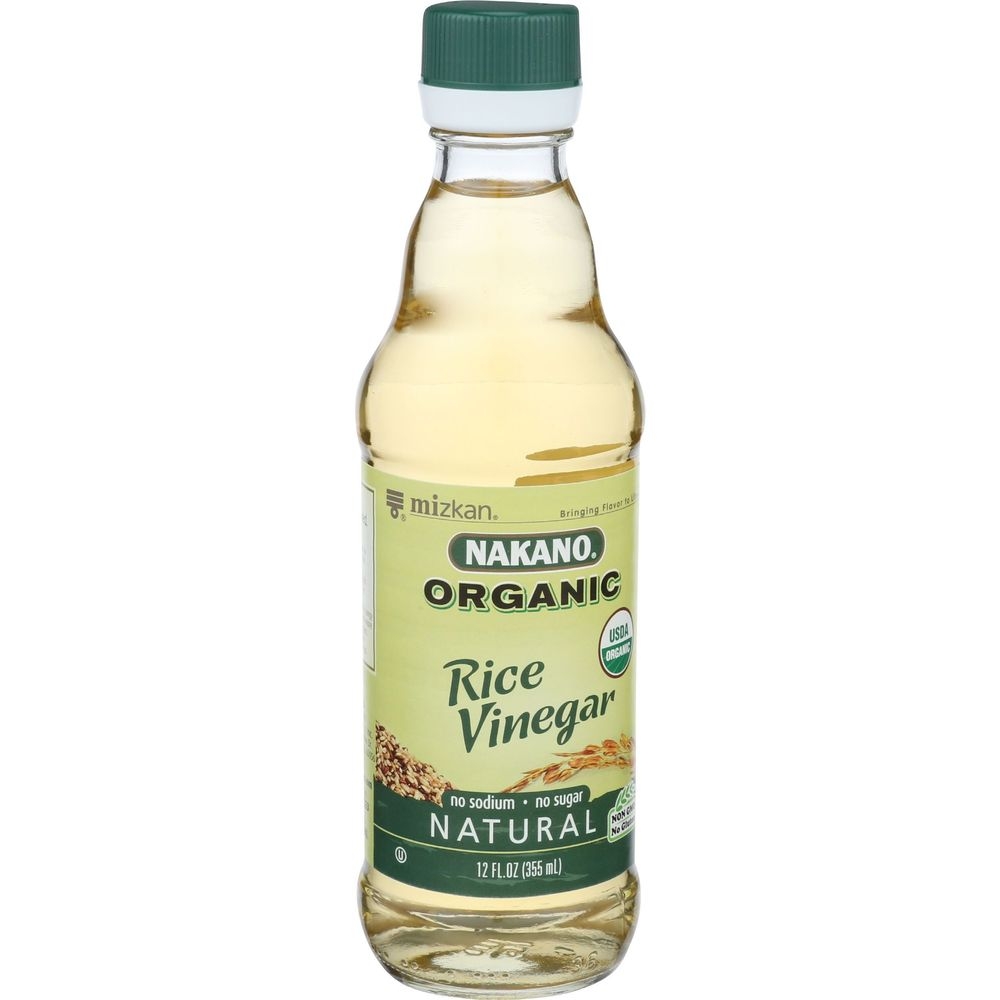 Nakano Organic Natural Rice Vinegar, 12 Ounce -- 6 per case
