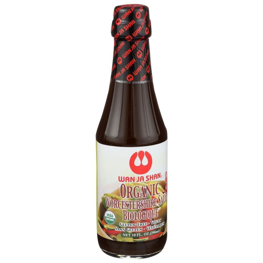 Wanjashan Organic Worcestershire Sauce, 10 Ounce -- 6 per case